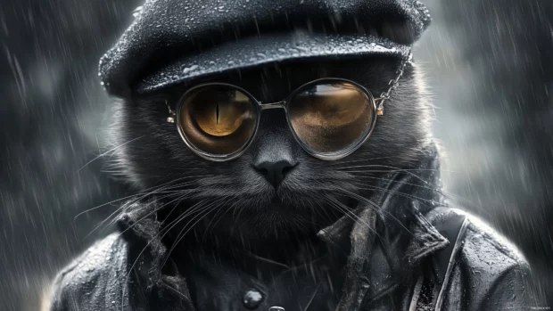 Cool Cat HD Desktop wallpaper.