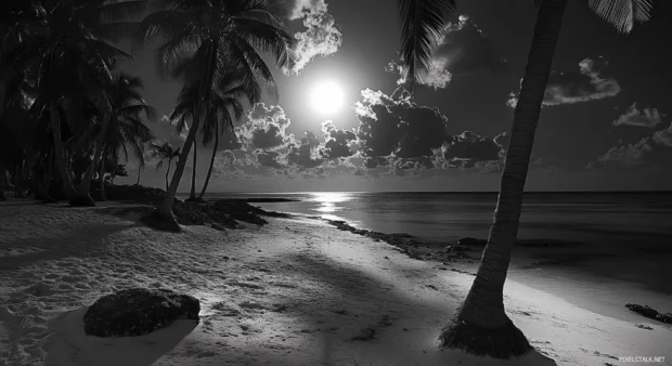 A beautiful wallpaper of Bahamas beach.