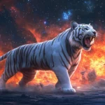 A cosmic white tiger.