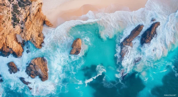 Beach wallpaper for desktop.