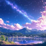 A clear starry night sky filled with countless sparkling stars and the Milky Way in full display.