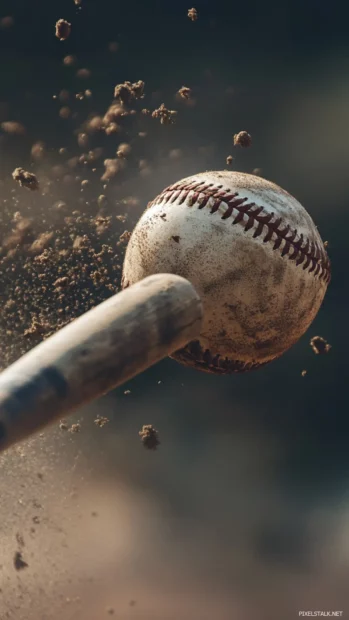 Iconic MLB baseball moment in portrait orientation, baseball wallpaper ready.