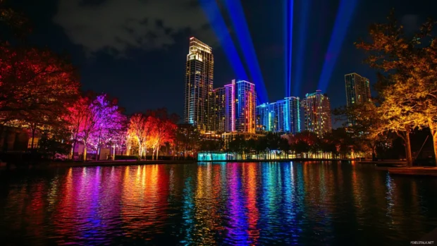 The heartbeat of the metropolis glows in City Lights.