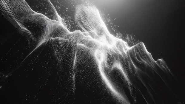 Visualizer inspired by ambient electronic music.