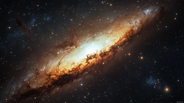 A dark canvas perfect for Black galaxy starry wallpaper, with stars spanning the depths of cosmic darkness.