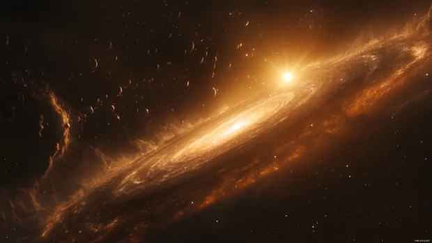 A distant galaxy captured in clarity, best choice for Space PC Wallpapers.