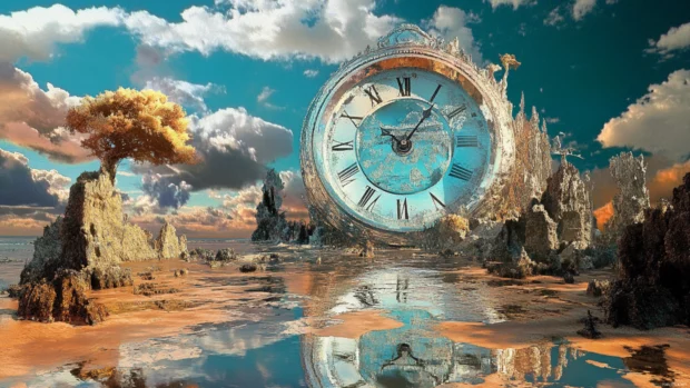 A distorted reality where time seems to slow down an intriguing.