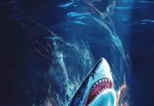 Abstract concept of shark motion in iPhone wallpapers.