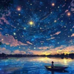 An endless river of stars flowing across the midnight sky, embracing the wonder of star sky wallpaper hd.