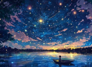 An endless river of stars flowing across the midnight sky, embracing the wonder of star sky wallpaper hd.