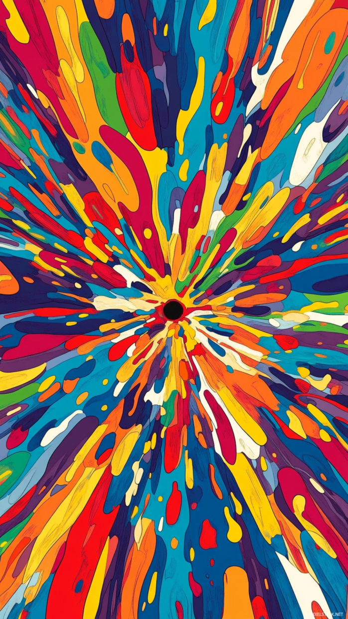 Cartoon Trippy Wallpaper - PixelsTalk