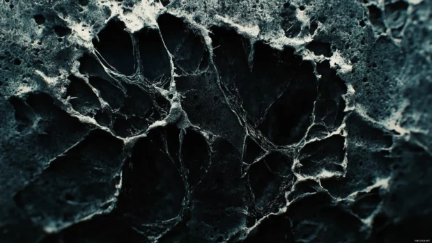 Desktop Broken Screen wallpaper with fake screen cracks and detailed patterns.
