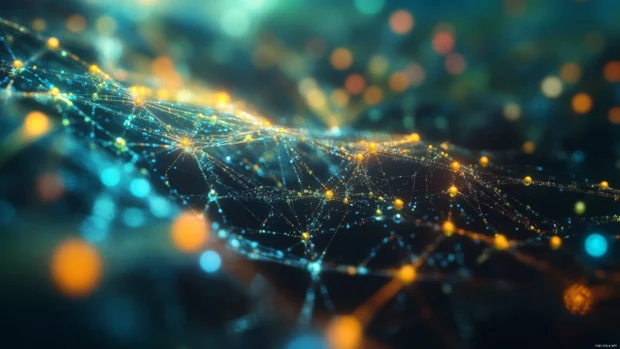 Discover the best trippy wallpapers 4k, an intricate network of interconnected pathways, glowing with inner light.