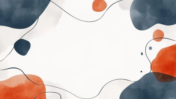 Dynamic abstract watercolor background with fluid shapes.