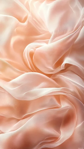 Elegant Moving Wallpapers for Android showing flowing silk textures in soft light.