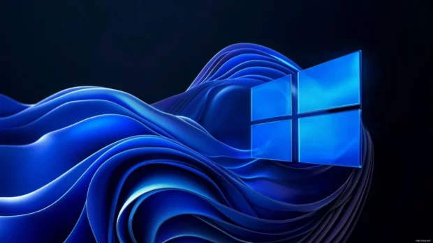 Elegant shine and abstract light play on Windows 11 lock screen wallpaper.