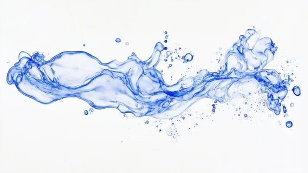 Fluid splash watercolor background with dynamic, artistic effects.