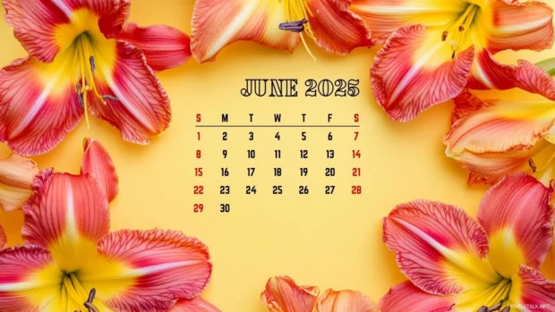 Free Download June 2025 Calendar Desktop Background HD Backgrounds.