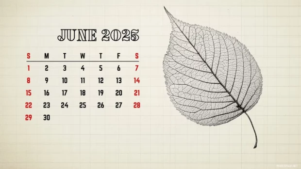 Free Download June 2025 Calendar HD Wallpapers for  Mac.