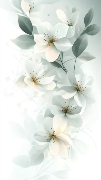 Fresh summer iphone wallpaper ideas with soft floral elements and delicate light effects.