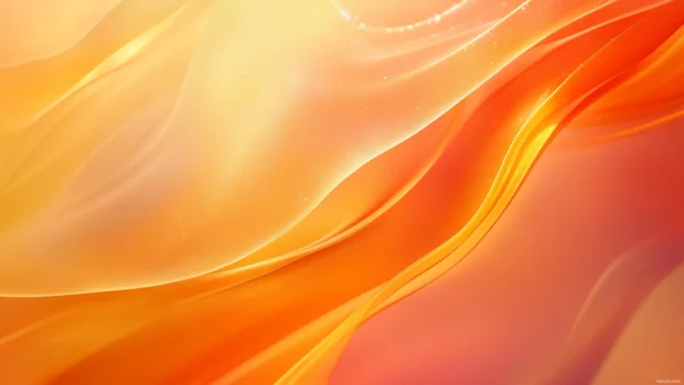 Gentle curves and abstract shine in Windows 11 lock screen wallpaper.