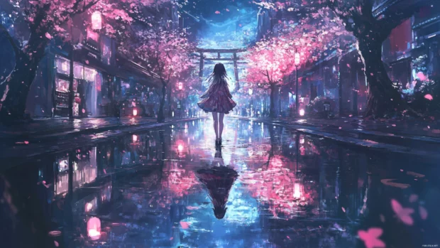Infinite reflections within reflections, creating a sense of boundless space, a profound trippy experience.