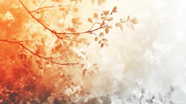 Intricate flower watercolor background with delicate details.