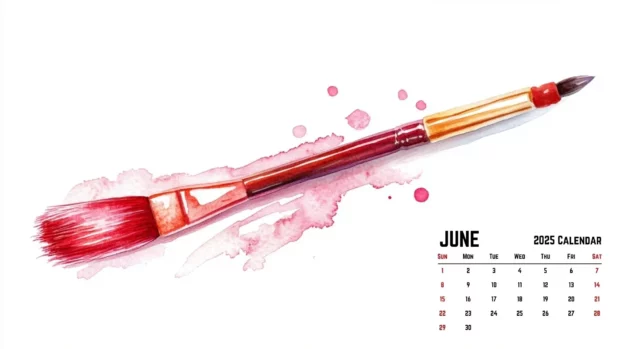 June 2025 Calendar Backgrounds High Resolution.