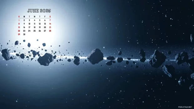 June 2025 Calendar Wallpaper Computer.