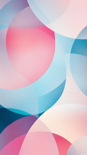 Light aesthetic summer iphone wallpaper patterns with soft geometric shapes and cool colors.