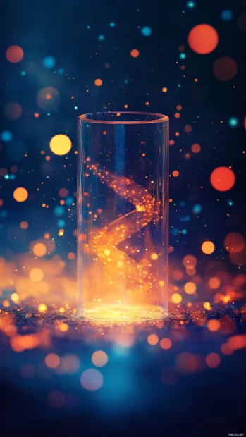 Lock screen Wallpapers with soft bokeh light circles for dreamy effect.