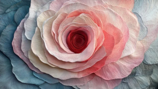 Macro view of camellia.