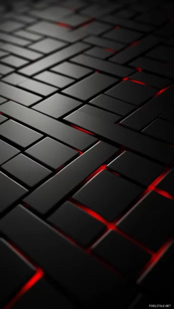 Minimalist Dark Lock screen Wallpapers with sharp contrasts and subtle patterns.