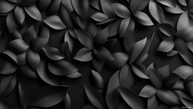 Minimalist black wallpaper with subtle textured gradient, trending in dark PC wallpaper collections.