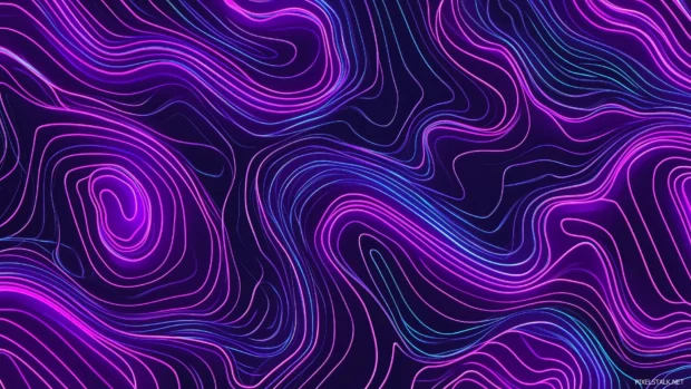 Neon cityscape glowing, vibrant skyscrapers futuristic streets, vector art, D illustration.