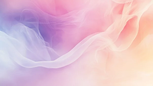 Pastel abstract patterns blending gently in a calming wallpaper for girls.