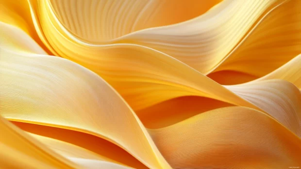 Smooth flowing ribbons in Windows 11 lock screen HD wallpaper style, premium abstract patterns.