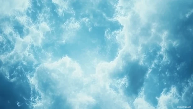 Soft light blue, watercolor background, calming serene tones.