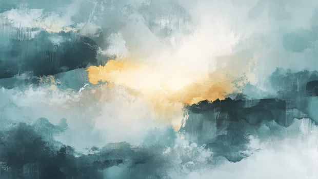 Soft pastel watercolor background with gentle, soothing color.