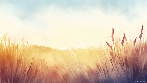 Soft pastel watercolor background with gentle, soothing shades.