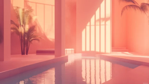 Soft shadows, dreamy tones, aesthetic art wallpaper 4K resolution as the theme.