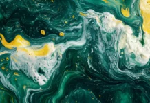 Splash watercolor background with dynamic, fluid effects.