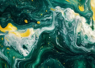 Splash watercolor background with dynamic, fluid effects.