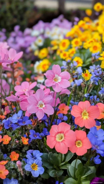 Spring flower wallpaper, Spring awakening captured through Pretty Flower blossoms.