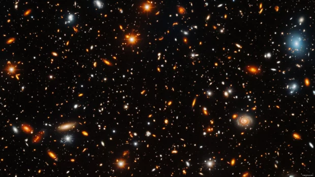 Stars shimmering in an endless abyss, capturing the essence of Black starry night background.