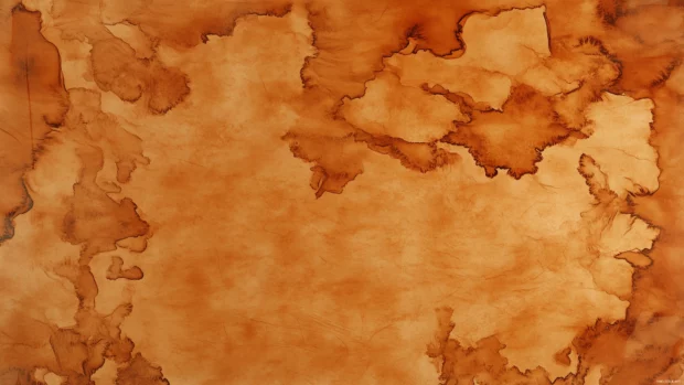 Warm orange watercolor background with rich, vibrant hues.