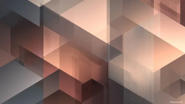 A cool toned Geometric wallpaper built from stacked rectangles and layered opacity.