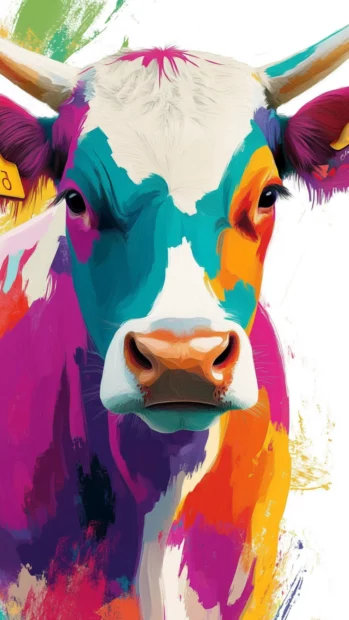 Bring freshness to your iphone with a fun and spontaneous treatment of stylish cow print vibe in bright shades.