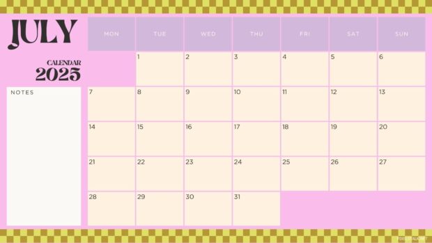 Calendar 2025 July PC Wallpaper HD (1).
