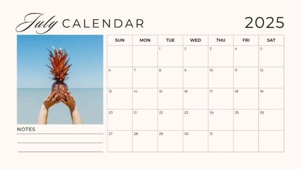 Calendar 2025 July PC Wallpaper HD (2).
